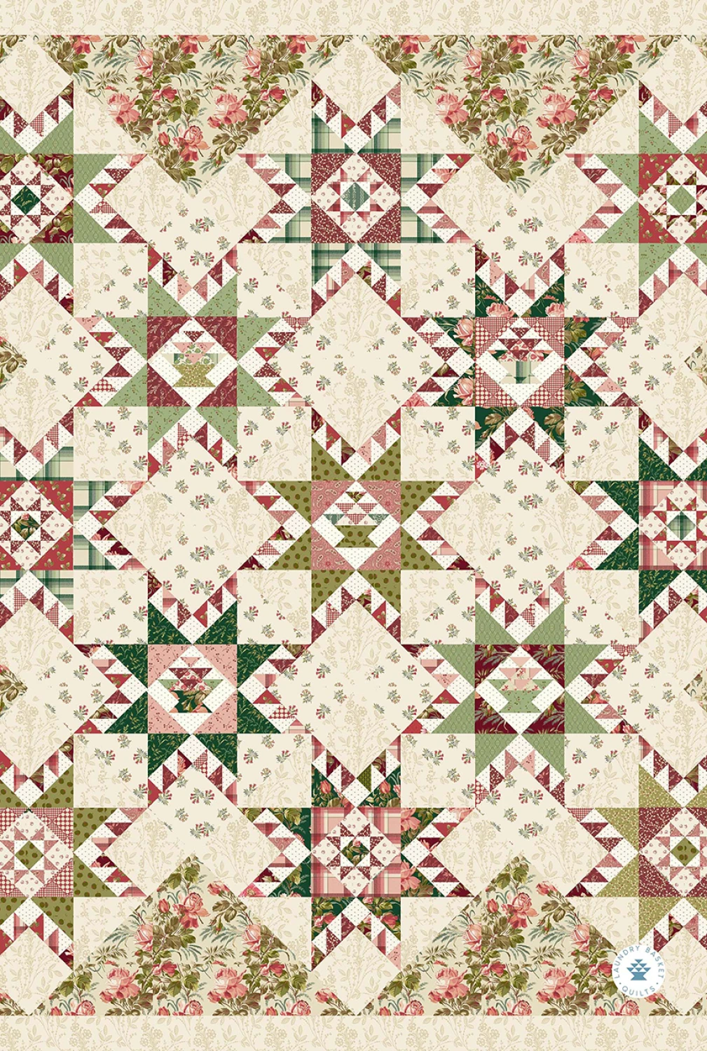 Laundry Basket Kitchen Towel - Joyous Star